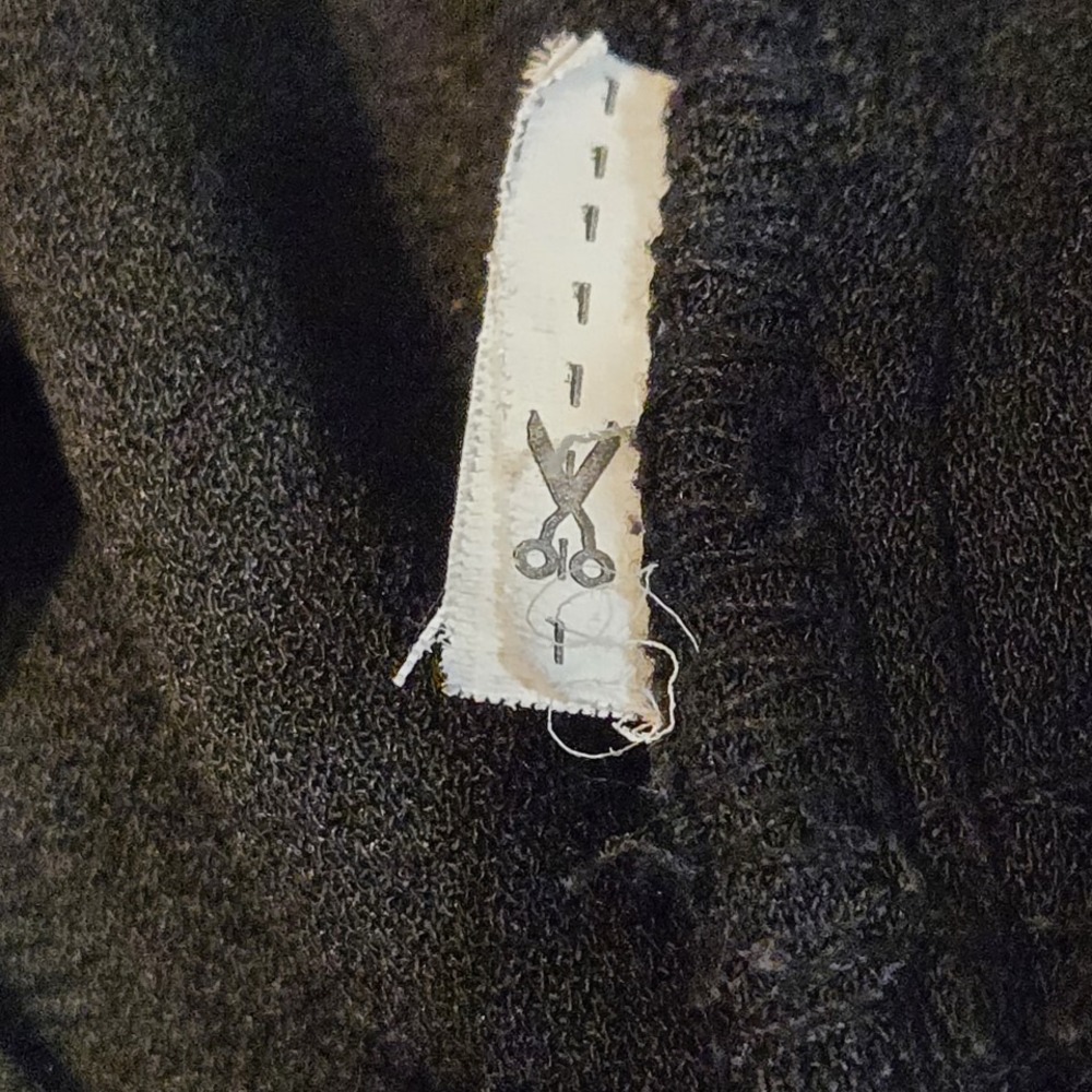 945. Zara Basic Collection Black Drawstring Busin… - image 8